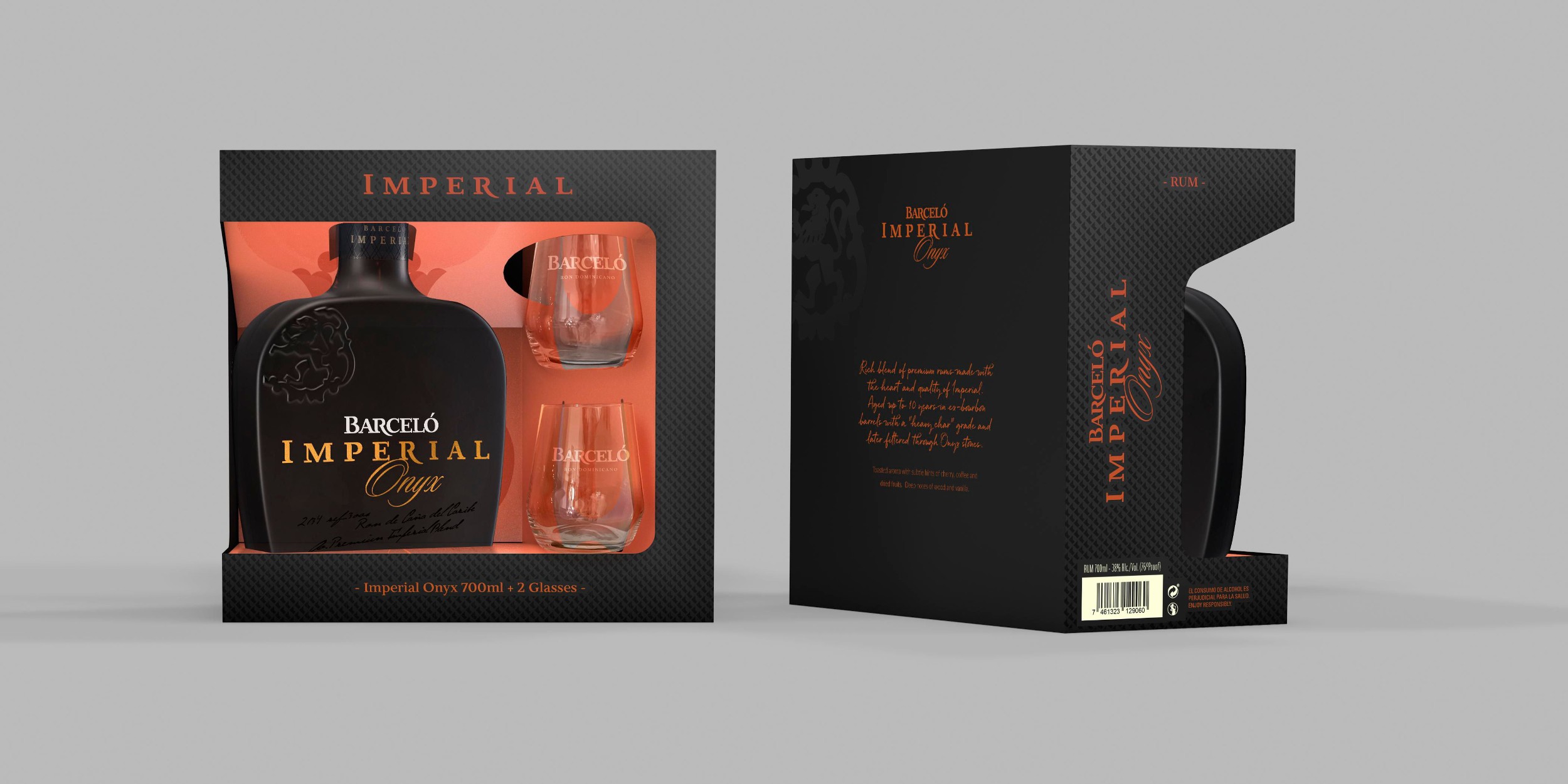 Nápoje - Barceló Imperial Onyx 38% 0,7l