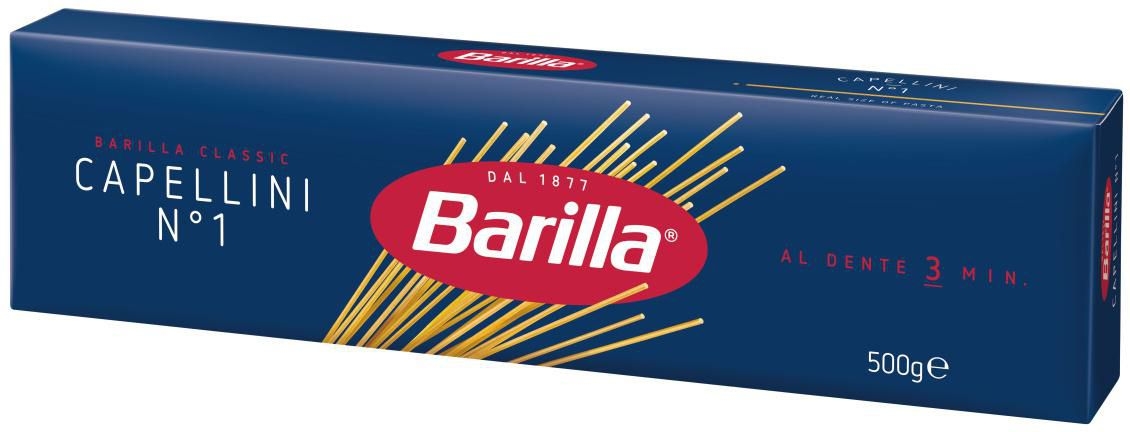 Trvanlivé potraviny - Barilla Capellini 500 g