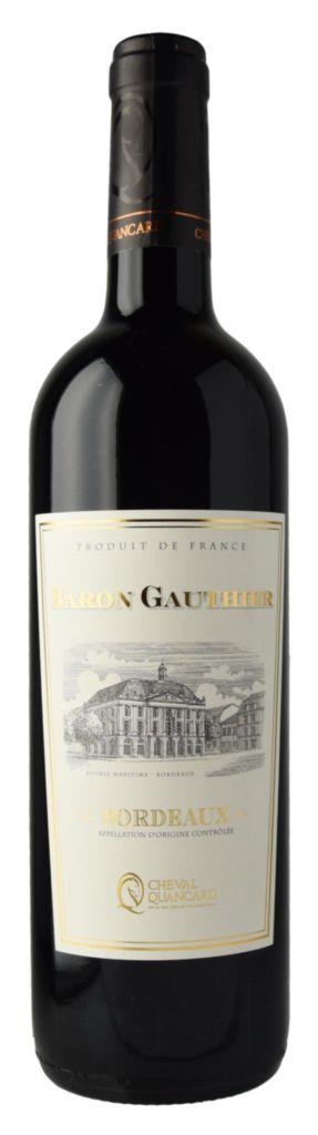 Nápoje - Baron Gauthier Bordeaux Rouge AOC 750 ml