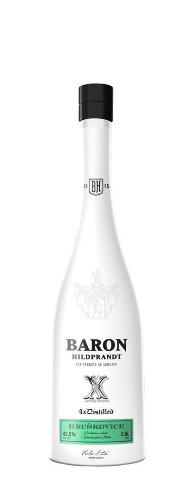 Nápoje - Baron Hildprandt Hruškovice 42,5% 0,5 l
