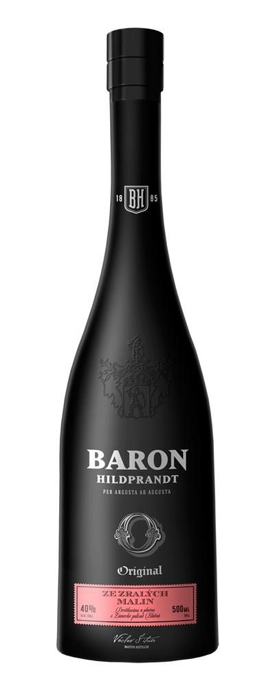Nápoje - Baron Hildprandt ze zralých malin 40% 0,5 l