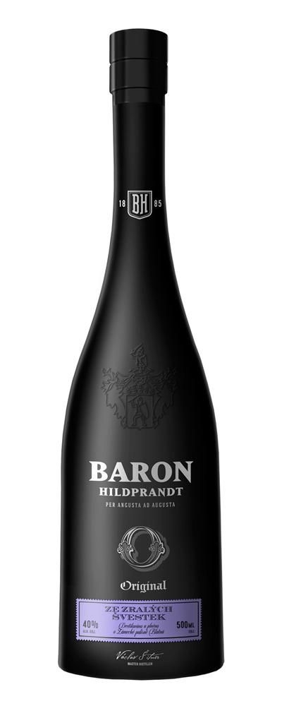 Nápoje - Baron Hildprandt ze zralých švestek 40% 0,5 l