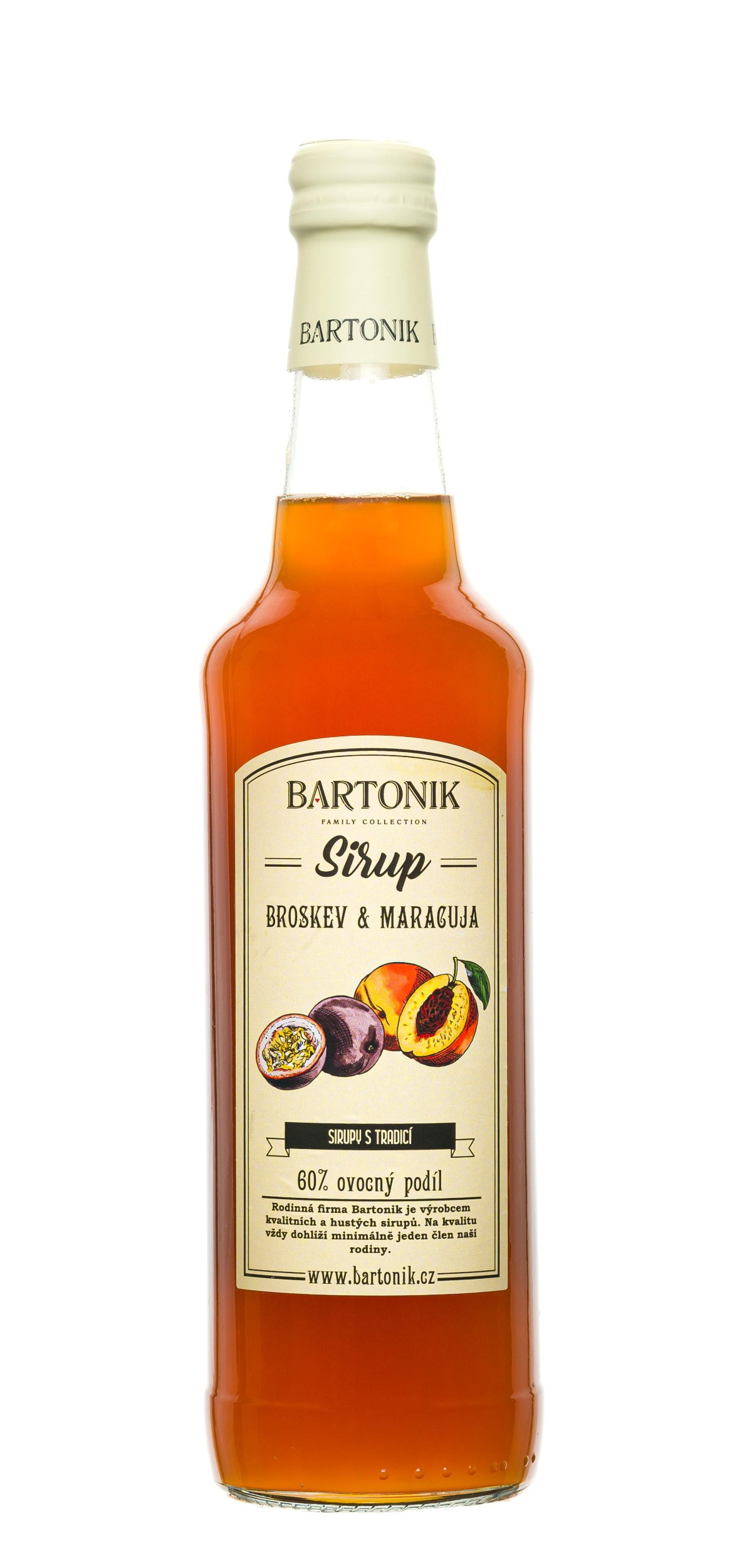 Nápoje - Bartonik Sirup broskev & maracuja 0,5l