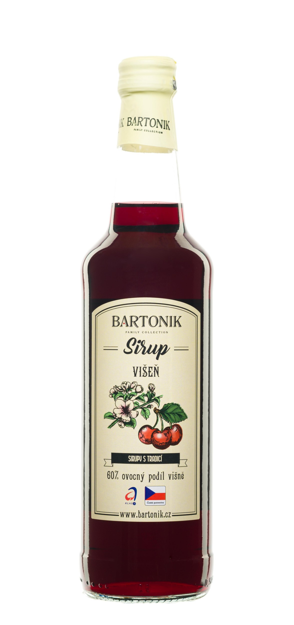 Nápoje - Bartonik Sirup višeň 0,5L