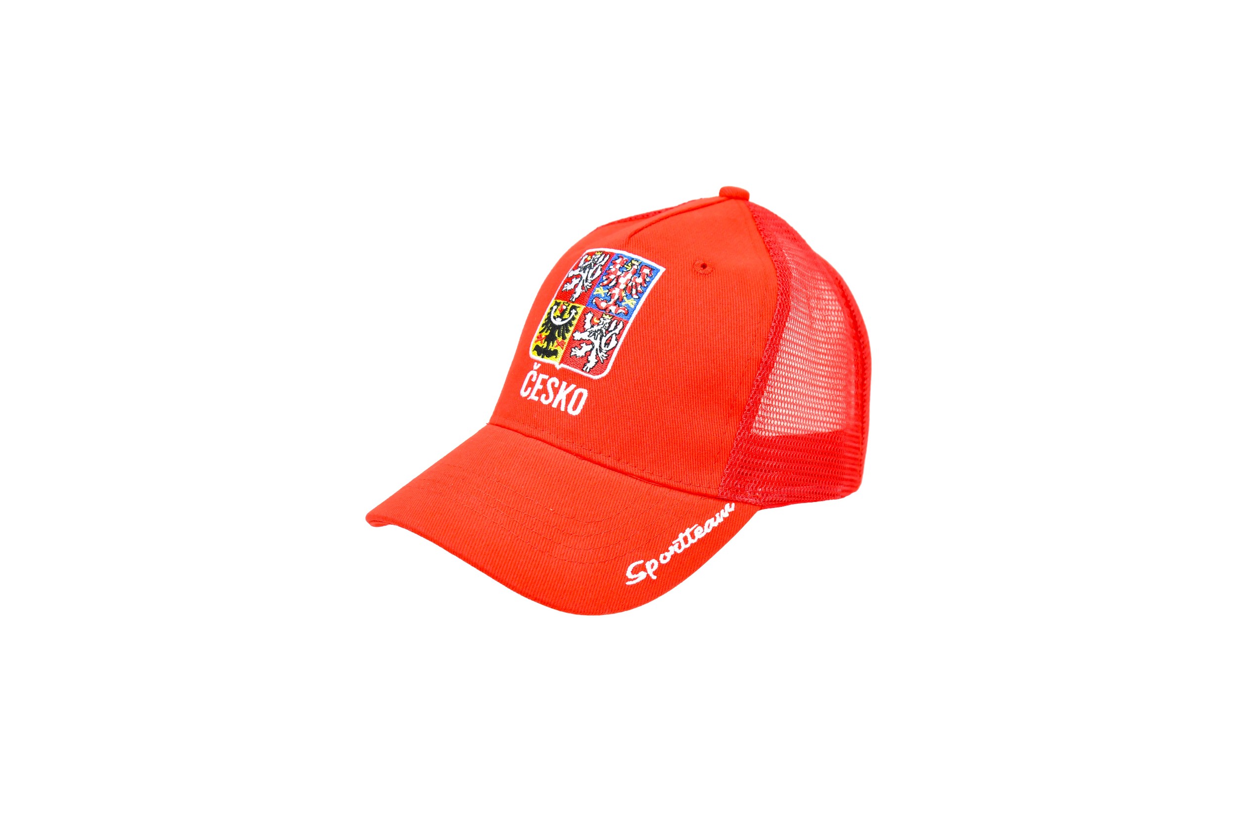 Baseballová kšiltovka SPORTTEAM® ČR 1 červená-0
