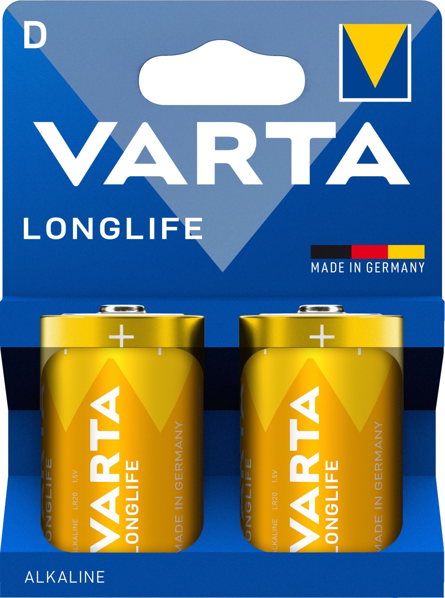 Elektro - BATERIE D VARTA LONGLIFE
