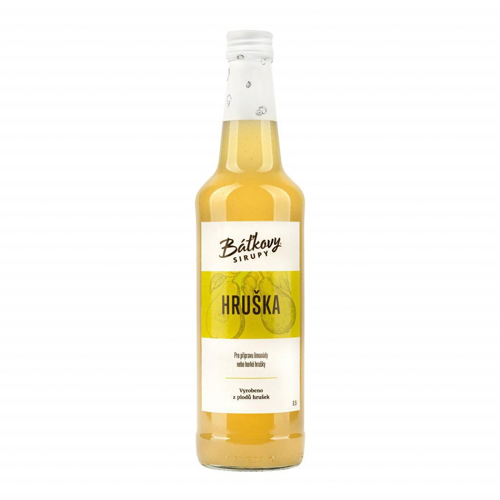 Nápoje - Báťkův Hruškový Sirup 0,5l