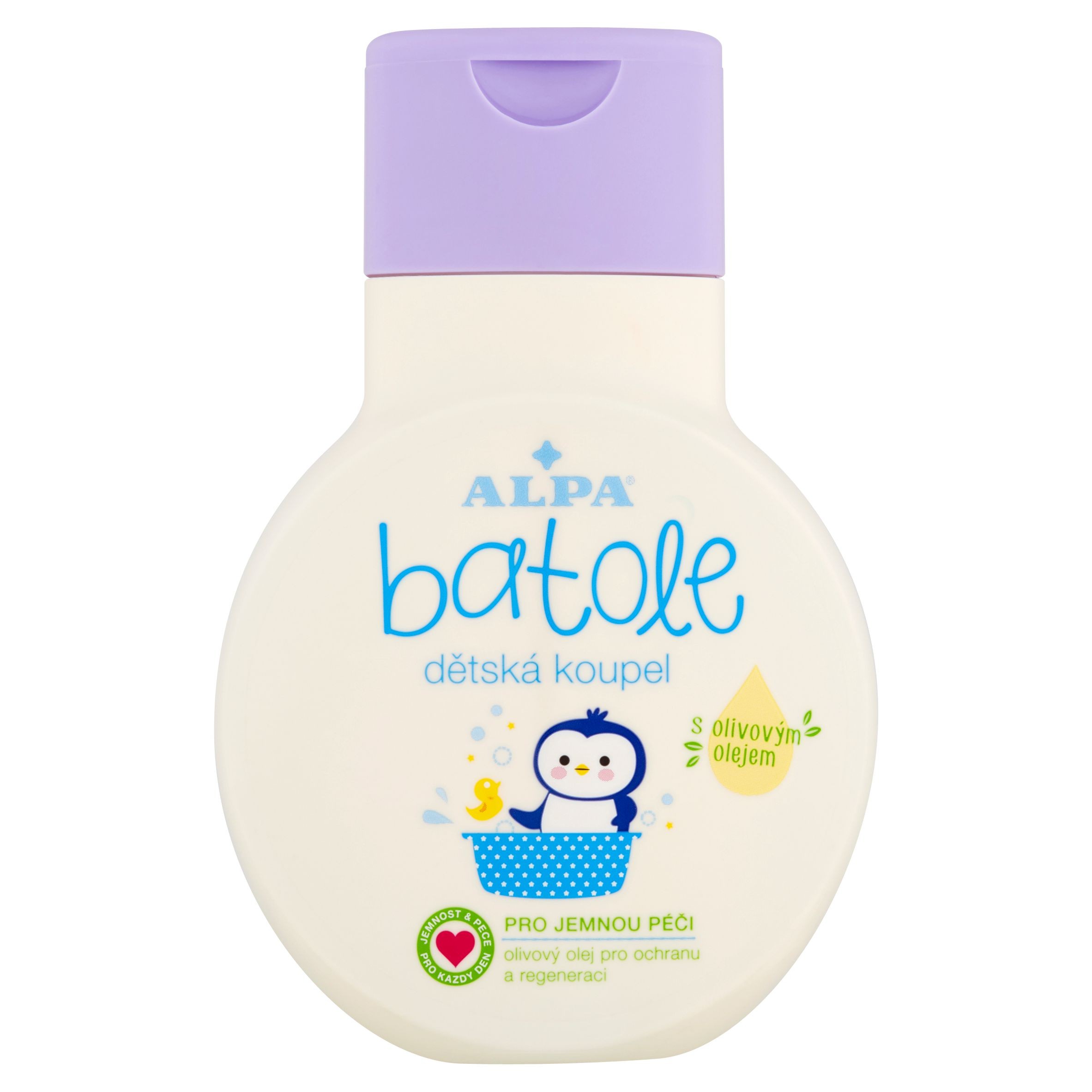 Svět dětí - Batole Dětská koupel s olivovým olejem 200 ml