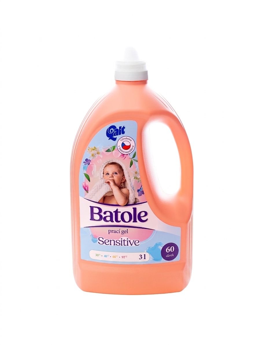 Drogerie a kosmetika - Batole prací gel Sensitive 3l/60 prani
