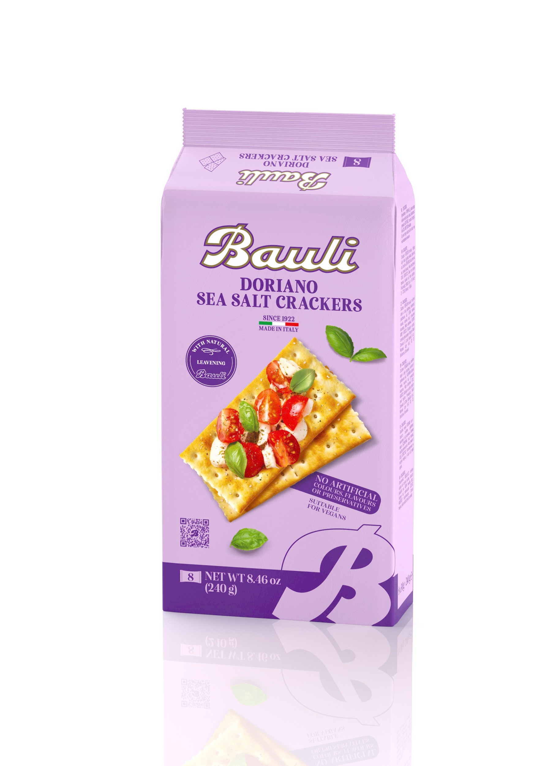 Trvanlivé potraviny - Bauli Krekry s mořskou solí 240g