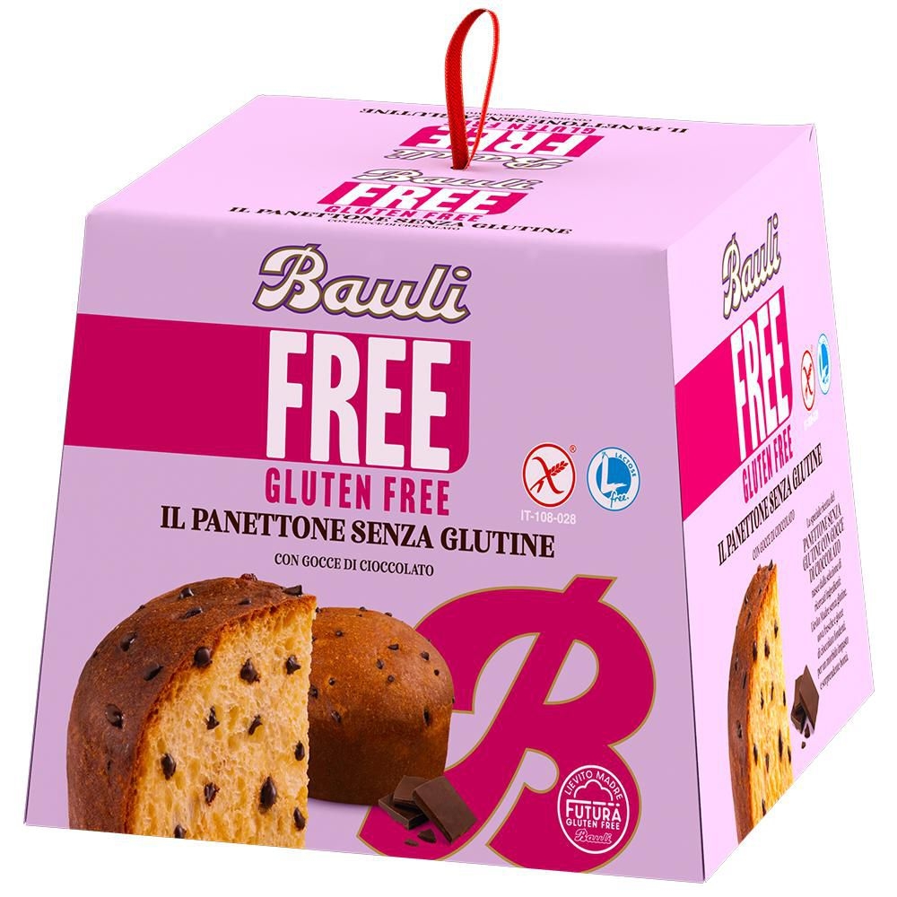 Pekárna a cukrárna - Bauli Panettone s kousky čokolády 400g, bez lepku