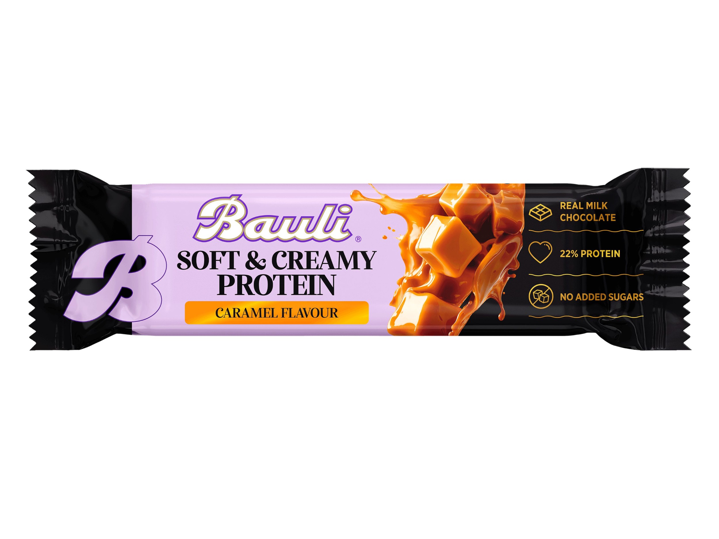 Domácnost a Zahrada - Bauli Soft & Creamy Protein Karamelová příchuť 45 g