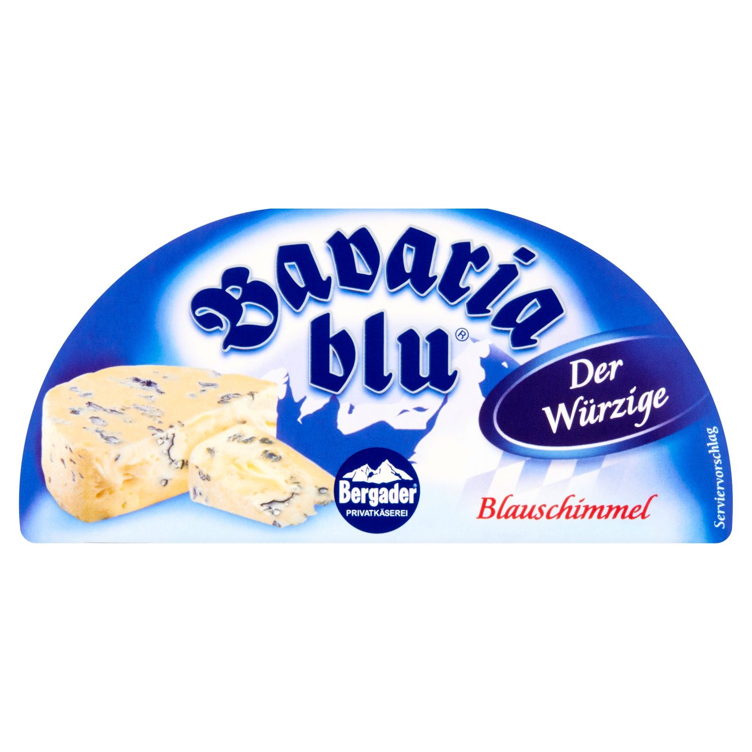 Mléčné a chlazené - Bavaria blu 70% 175 g