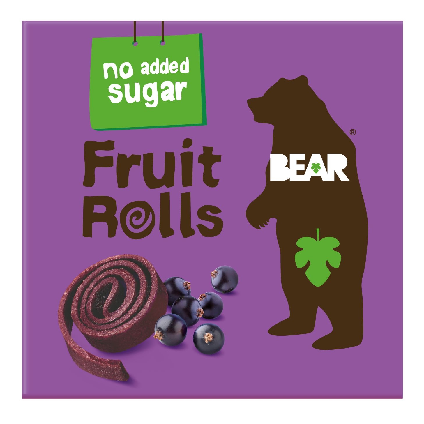 Zdravý svět - BEAR Fruit Rolls černý rybíz 5x20g