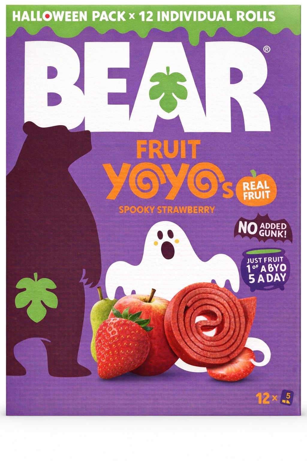 Domácnost a Zahrada - BEAR Fruit Rolls Halloween jahoda 12x10g