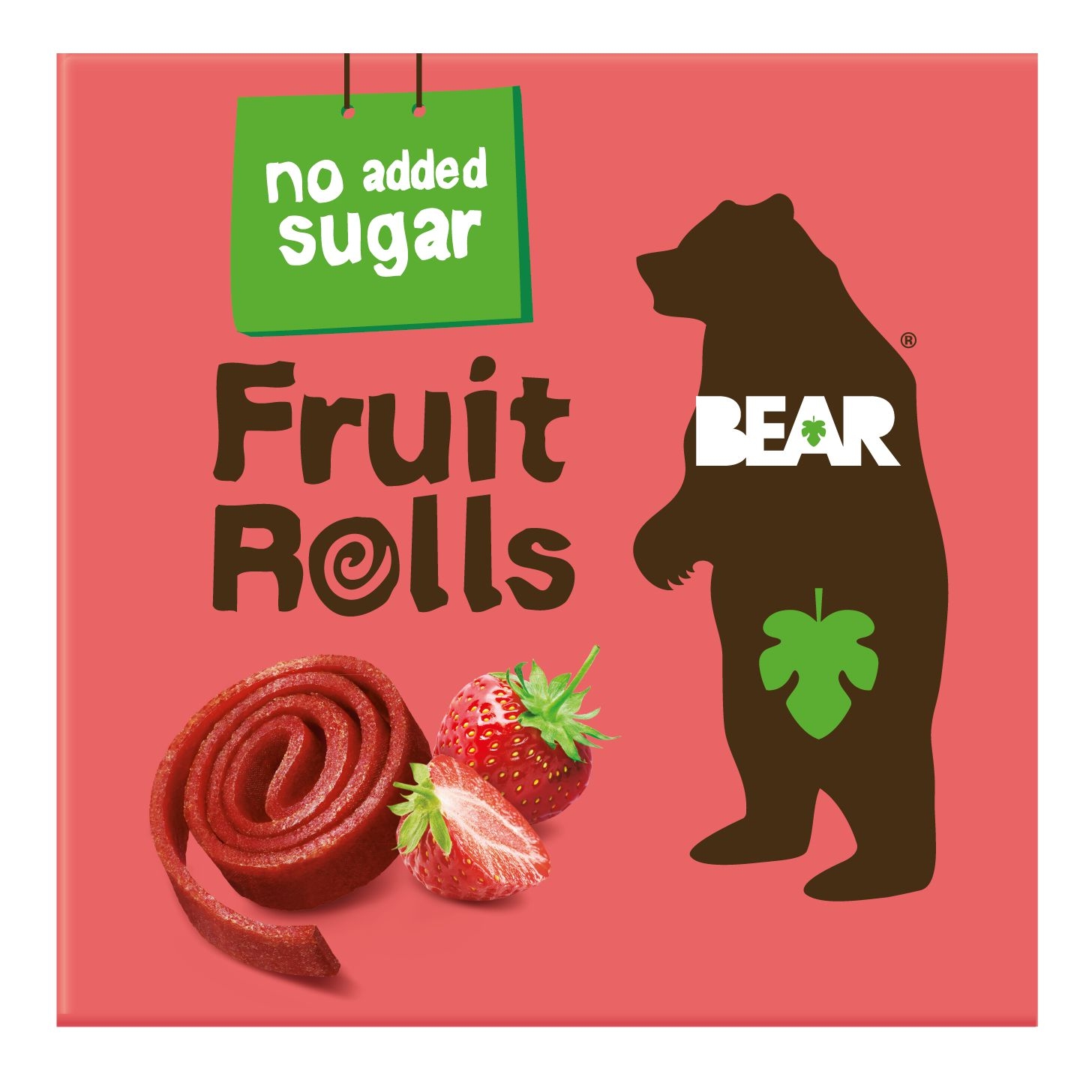 Zdravý svět - BEAR Fruit Rolls jahoda 5x20g