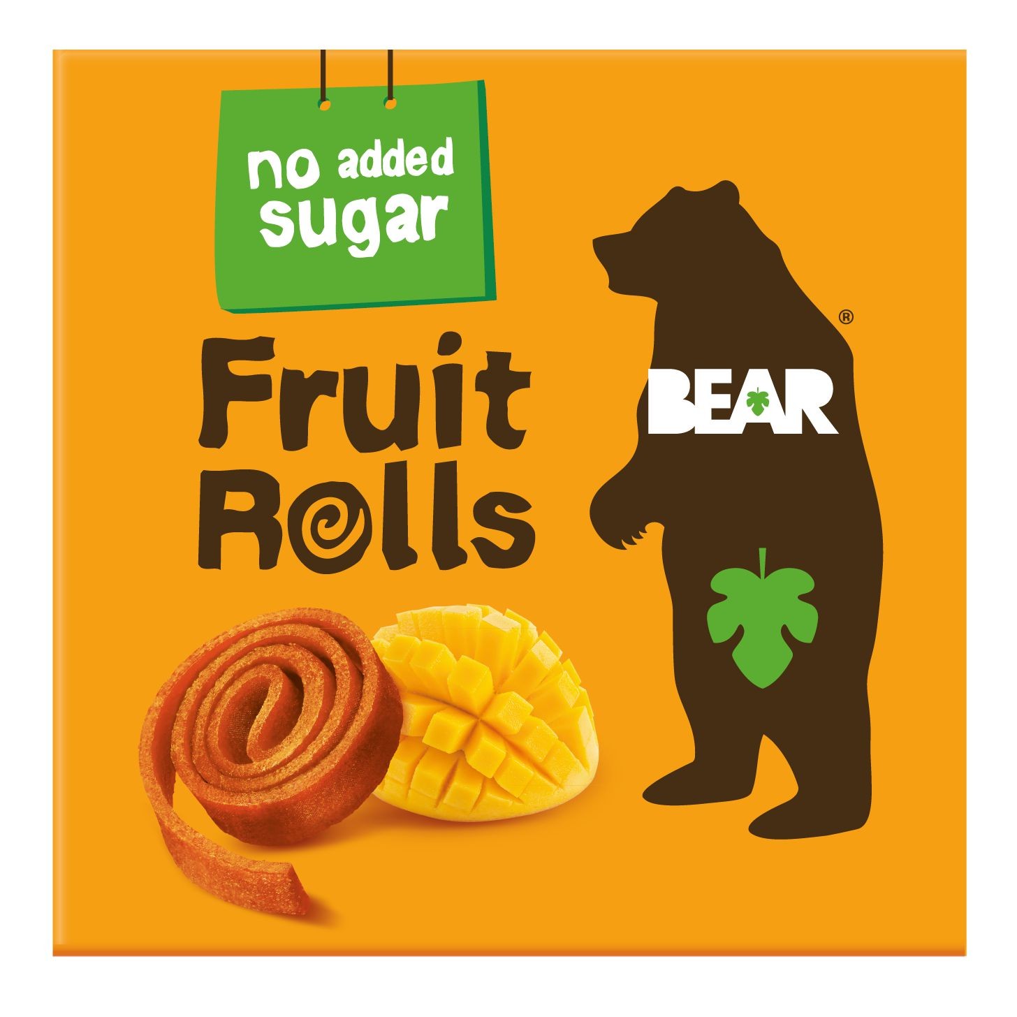 Zdravý svět - BEAR Fruit Rolls mango ovocné rolované plátky 5x20g