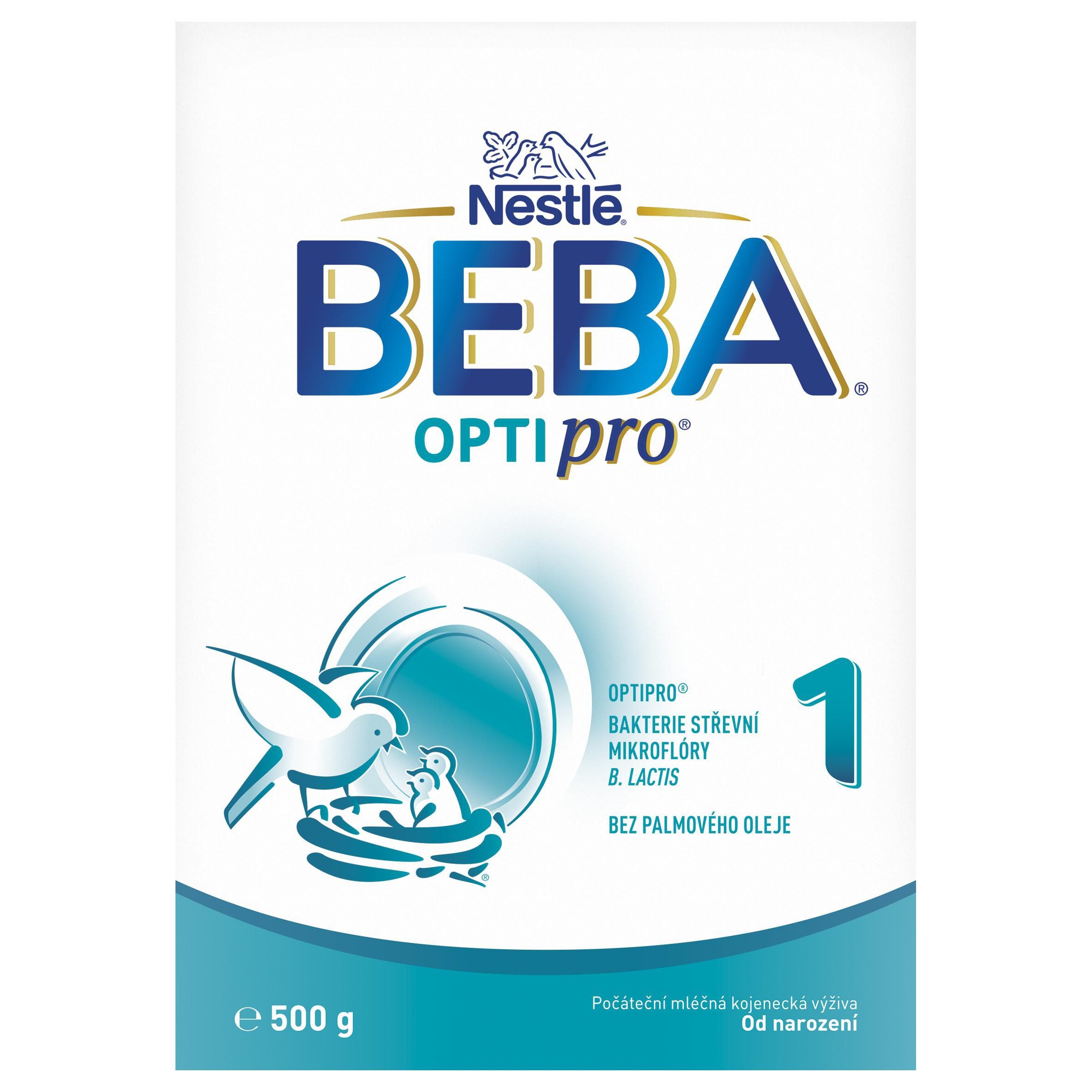 Svět dětí - BEBA OPTIPRO 1 počáteční kojenecké mléko 500g