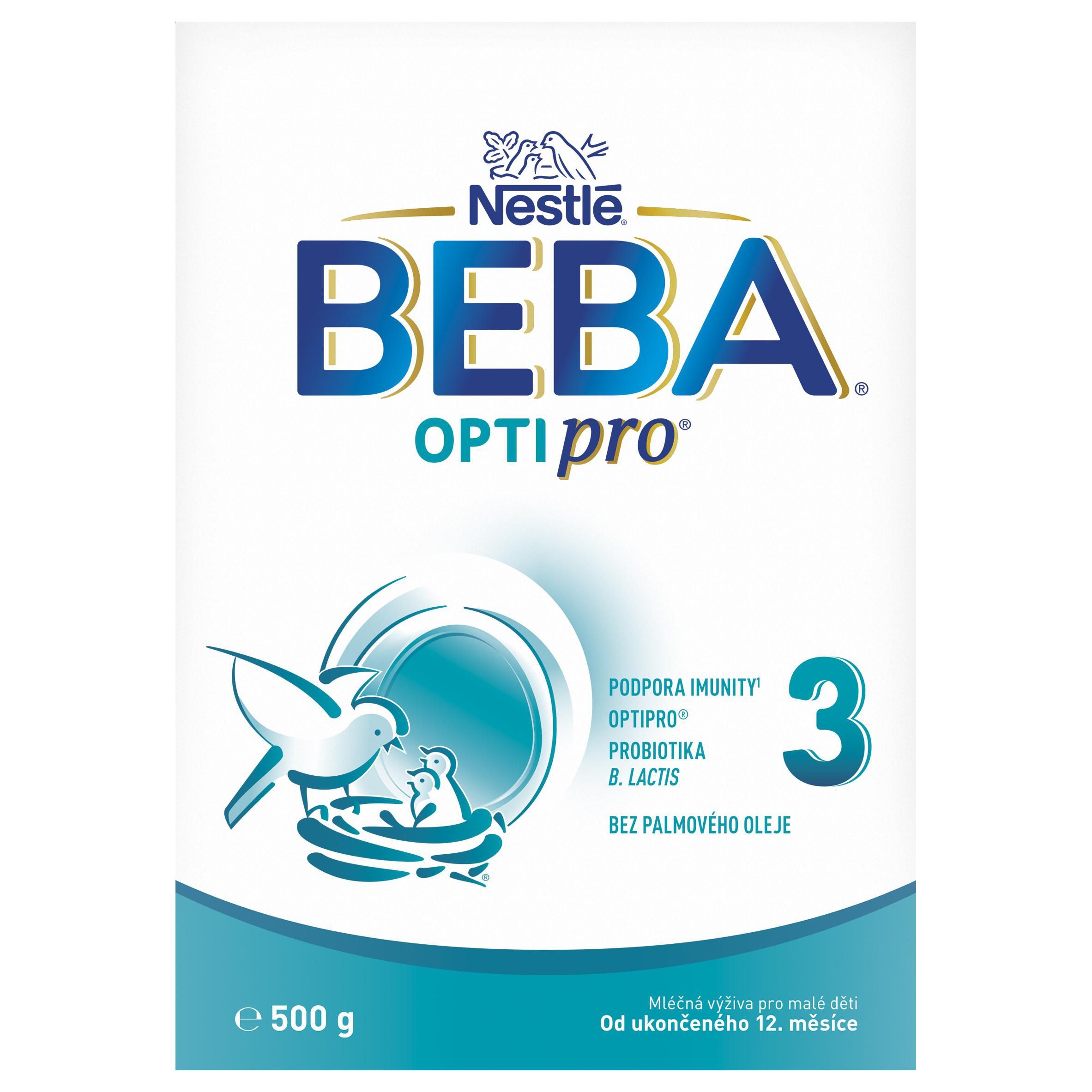Svět dětí - BEBA OPTIPRO 3 batolecí mléko 500 g
