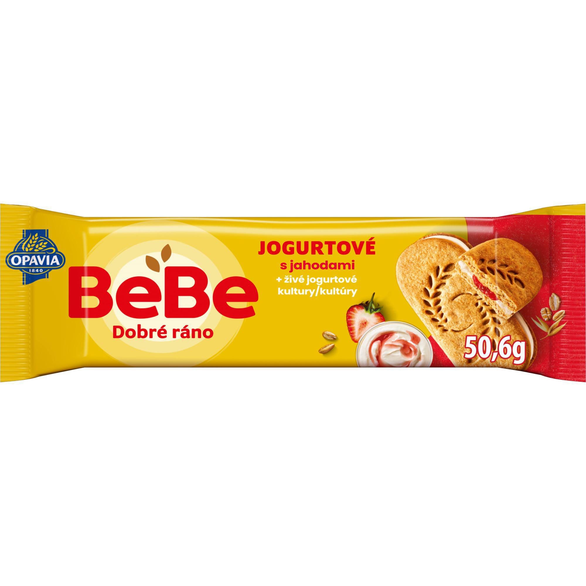 Trvanlivé potraviny - BeBeDR s jogurtem a jahodami 50,6g