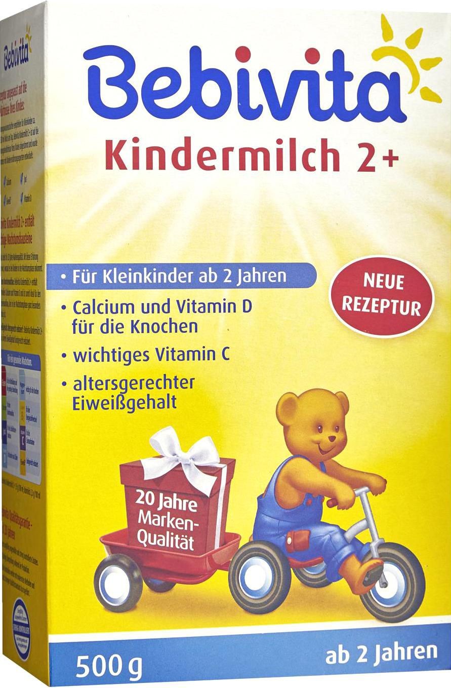 Svět dětí - Bebivita Mléko Junior 2+ Instantní mléčný nápoj od 2 let 500 g