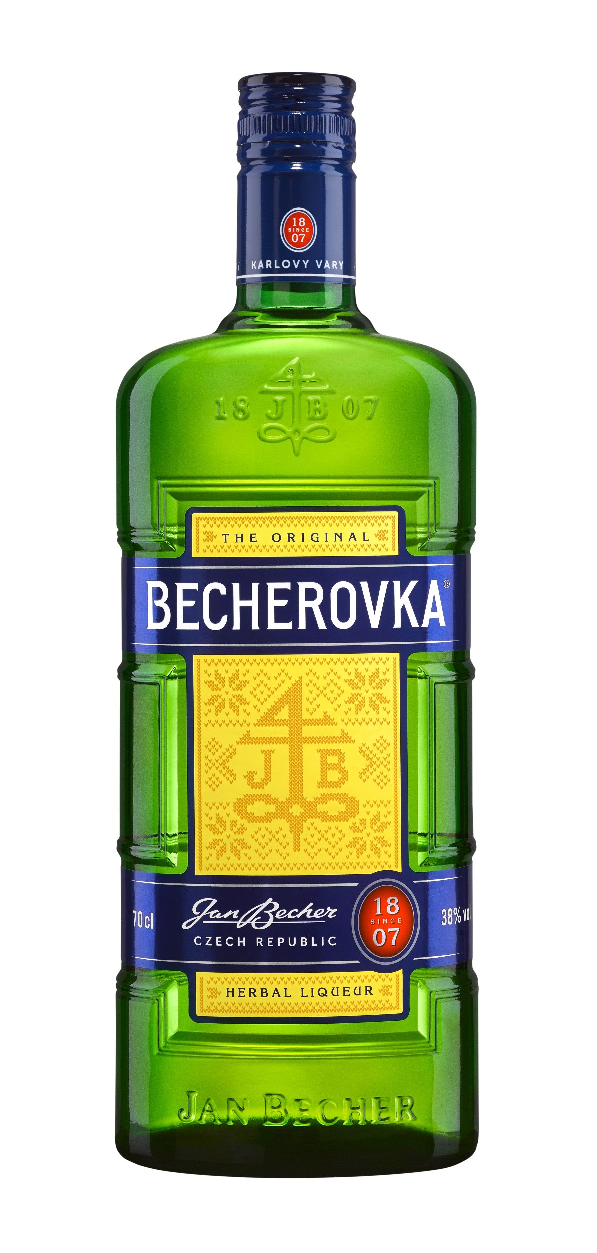 TOP produkty - Becherovka Original 38% 0,7 l