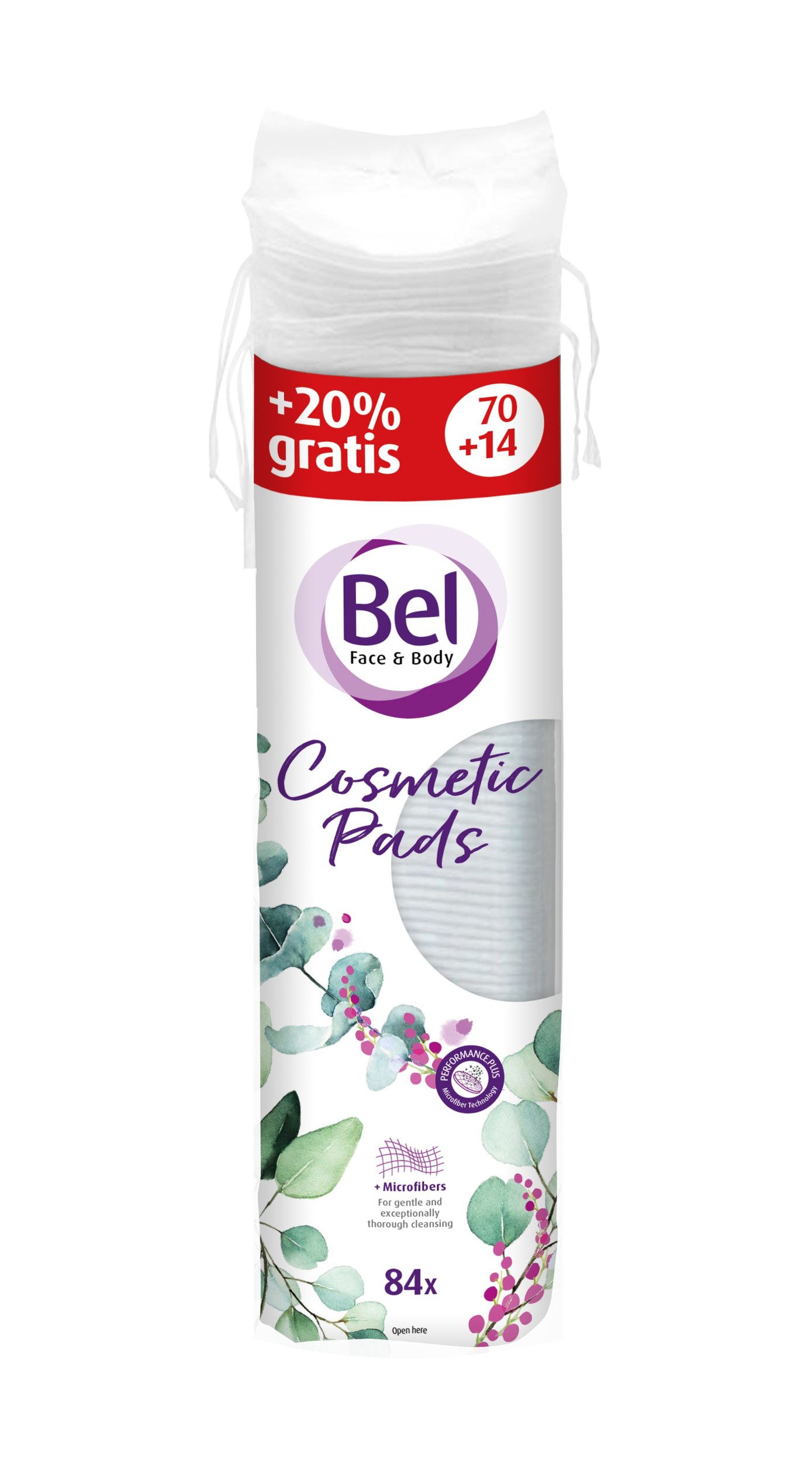 Bel Cosmetic Kosmetické tampónky s mikrovláknem 70 ks-1