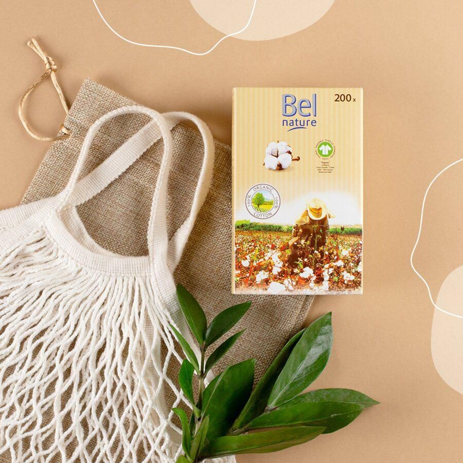 Bel Nature BIO vatové tyčinky 200ks-0