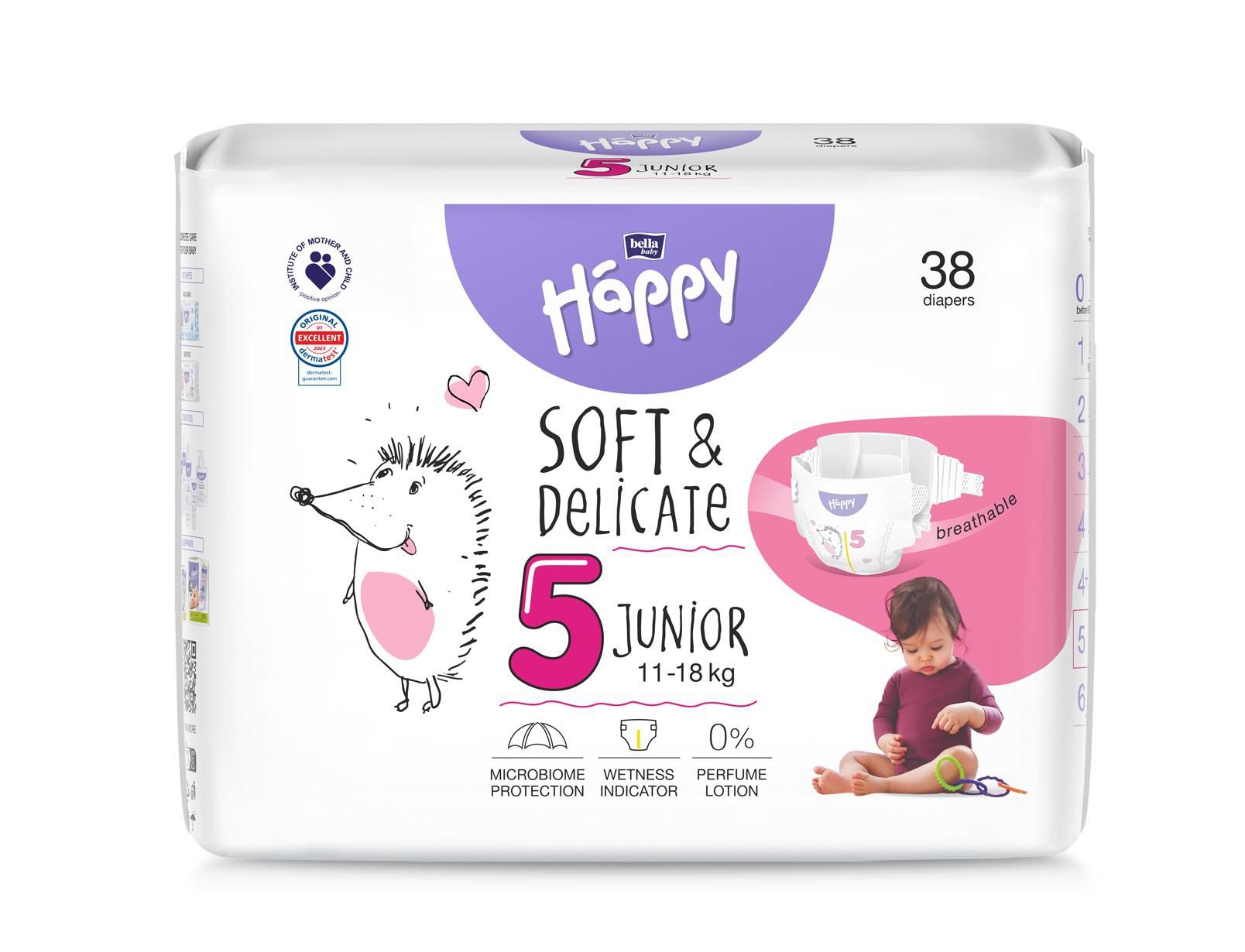 Svět dětí - Bella Baby Happy Junior 38 ks