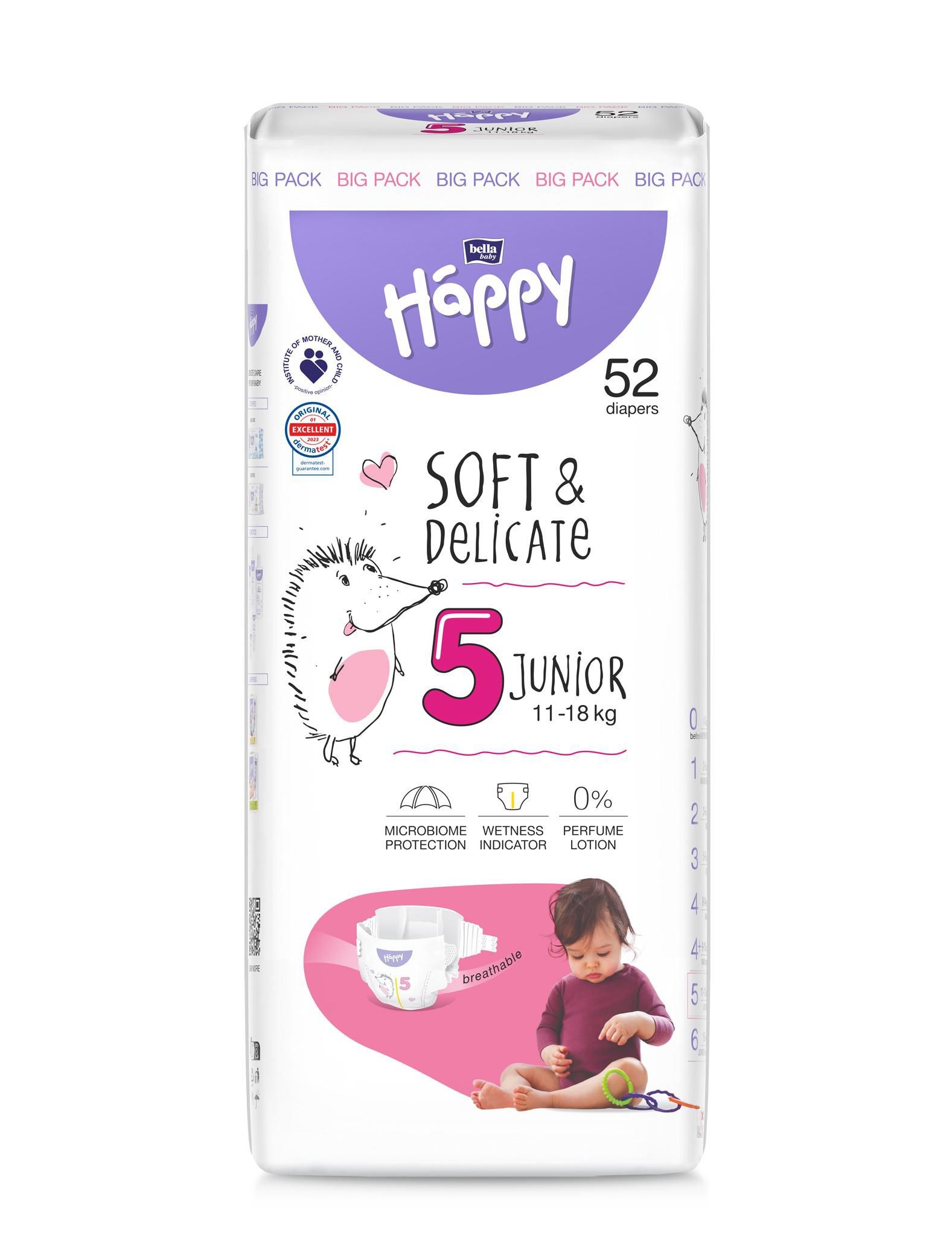 Svět dětí - Bella Baby Happy Junior 52 ks