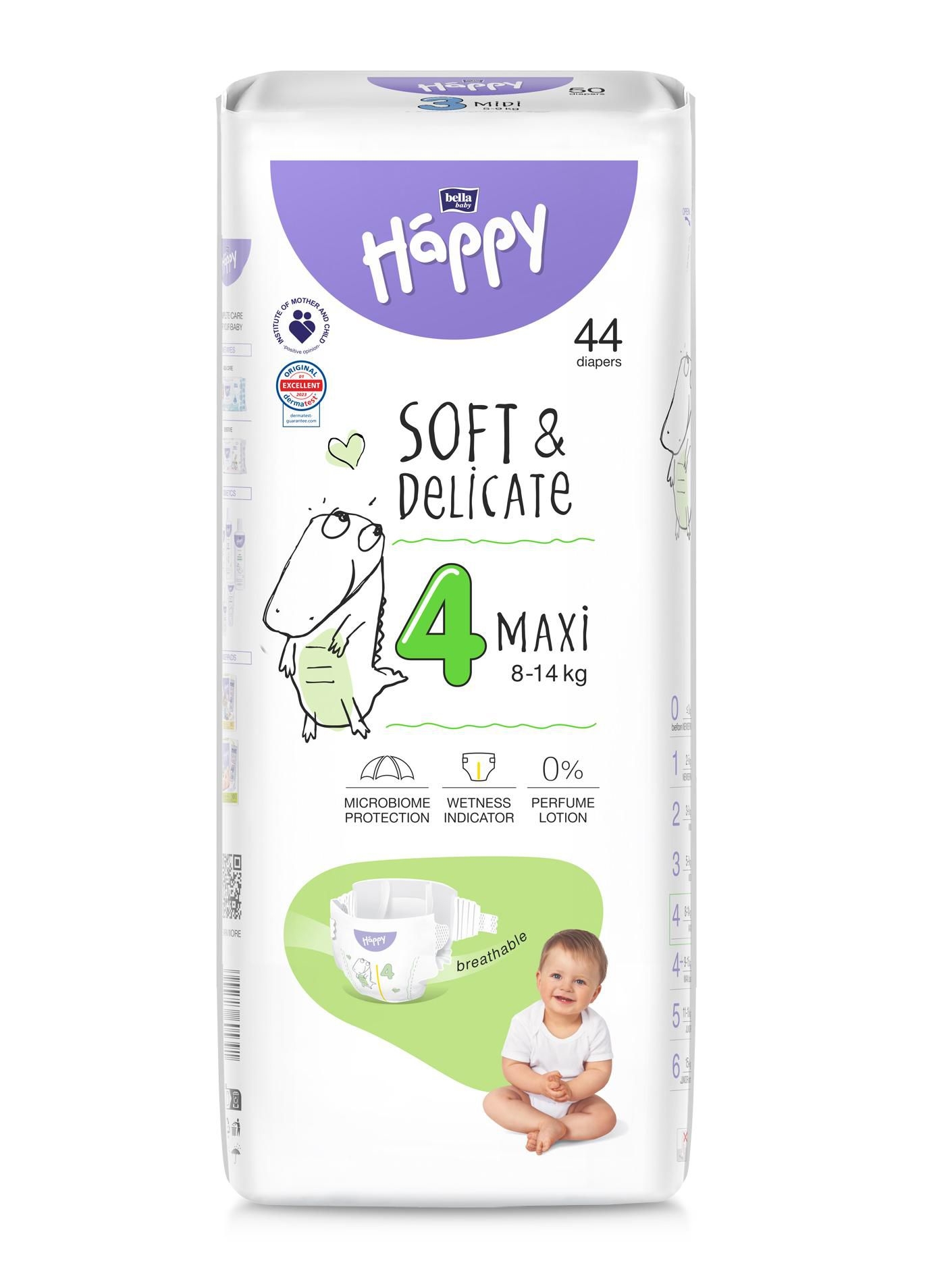 Svět dětí - Bella Baby Happy Maxi 44 ks