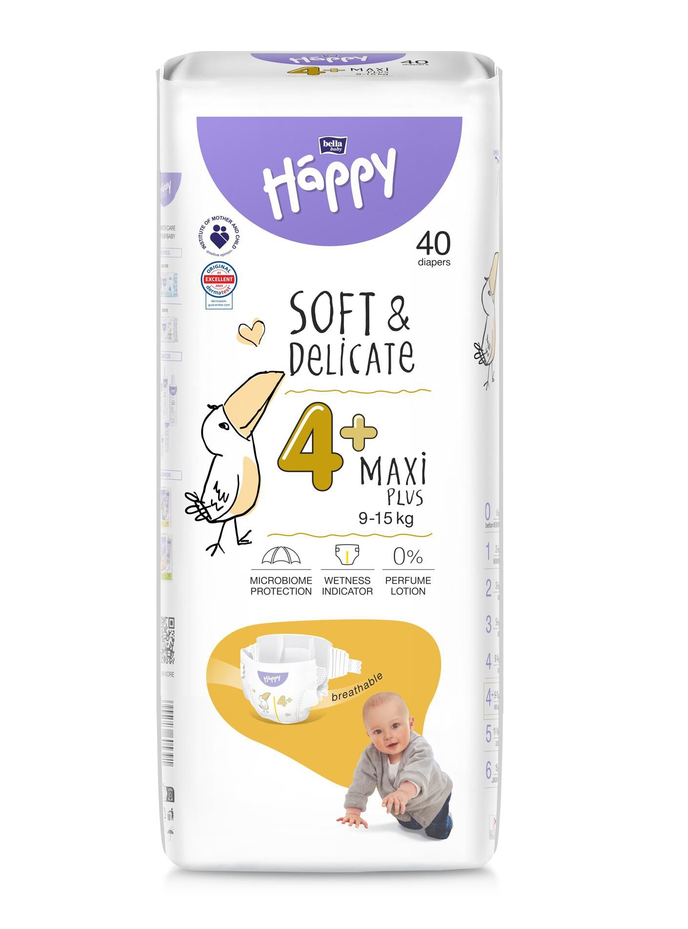 Svět dětí - Bella Baby Happy Maxi Plus 40 ks