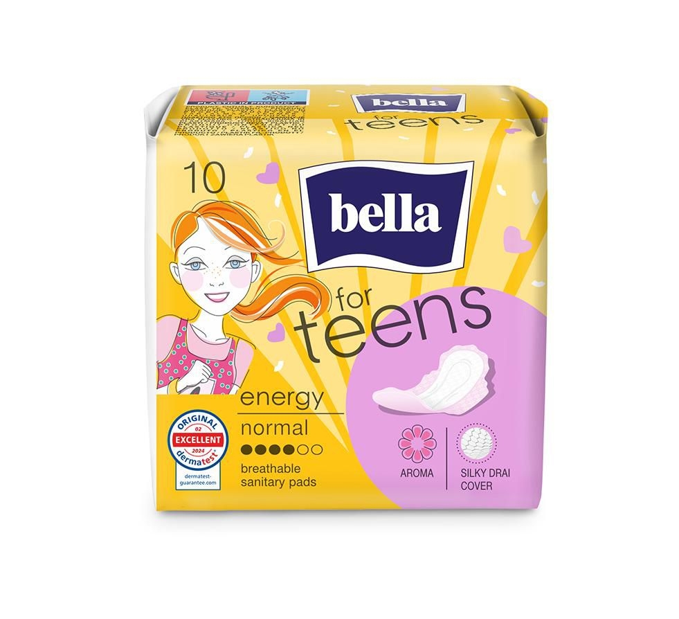 Drogerie a kosmetika - Bella for Teens Ultra Energy Hygienické vložky 10 ks