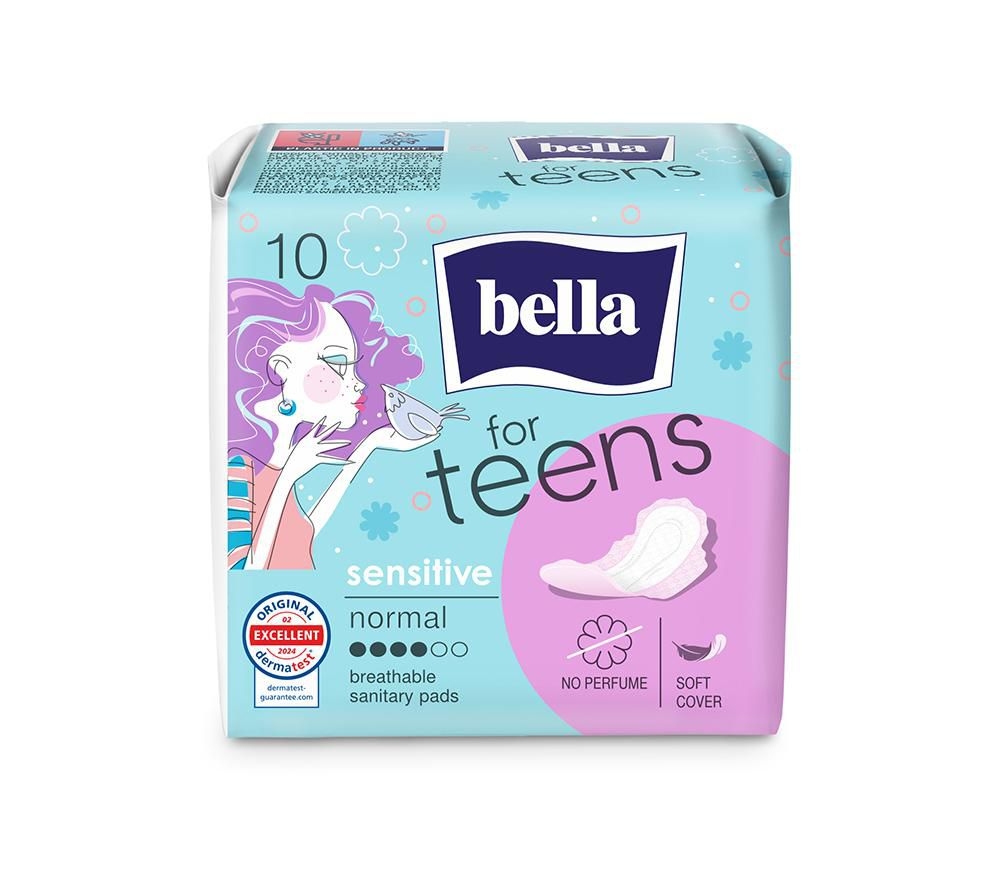Drogerie a kosmetika - Bella for Teens Ultra Sensitive Hygienické vložky 10 ks
