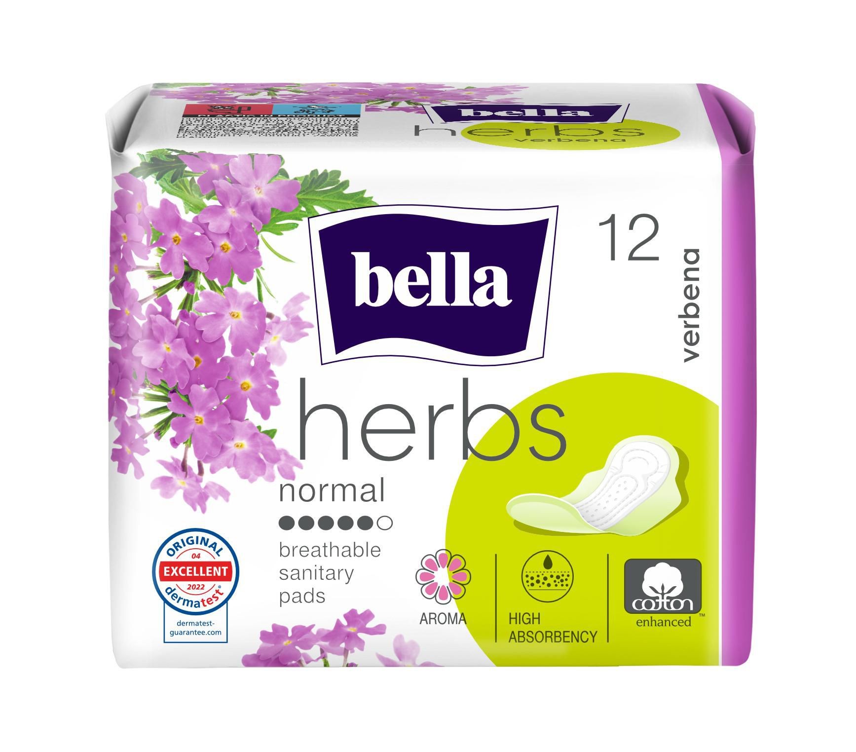 Drogerie a kosmetika - Bella Herbs verbena hygienické vložky 12 ks