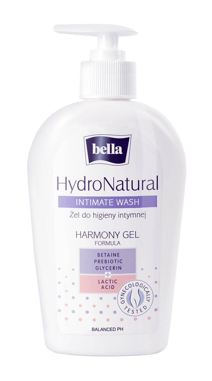 Drogerie a kosmetika - Bella HydroNatural Intimní mycí gel 300 ml