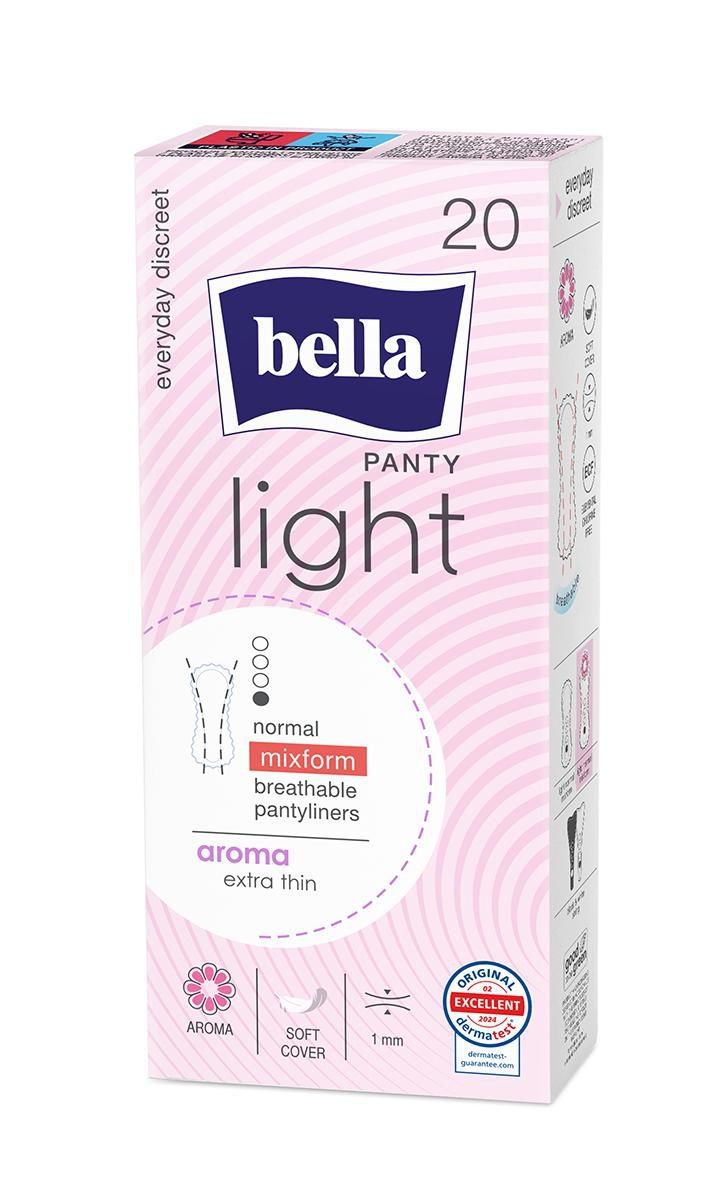 Drogerie a kosmetika - Bella Panty Light Aroma slipové vložky, 20 ks