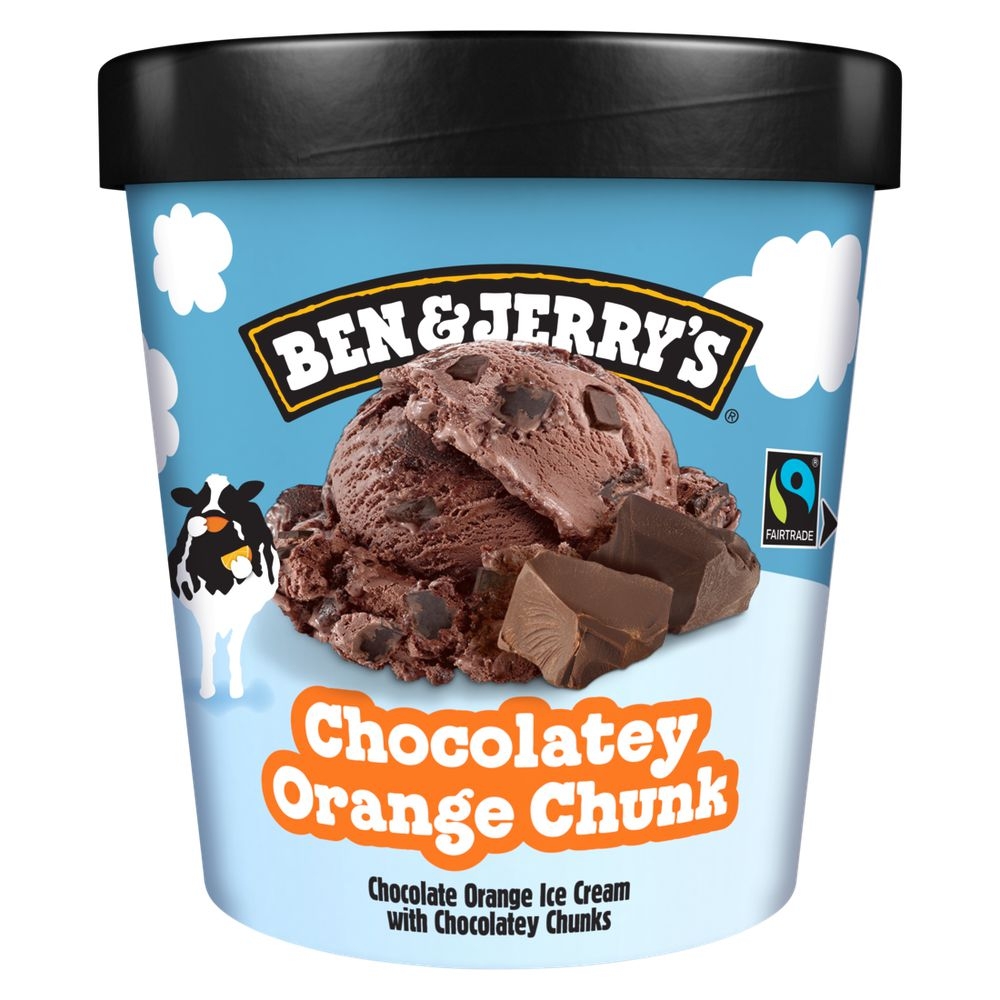 Mražené potraviny - Ben & Jerry´s Chocolatey orange chunk 465 ml