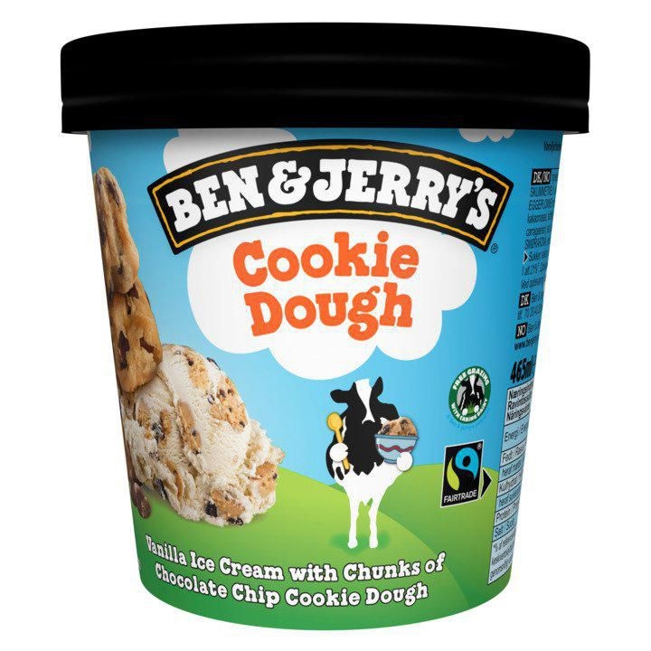 Mražené potraviny - Ben & Jerry's Cookie Dough 465 ml