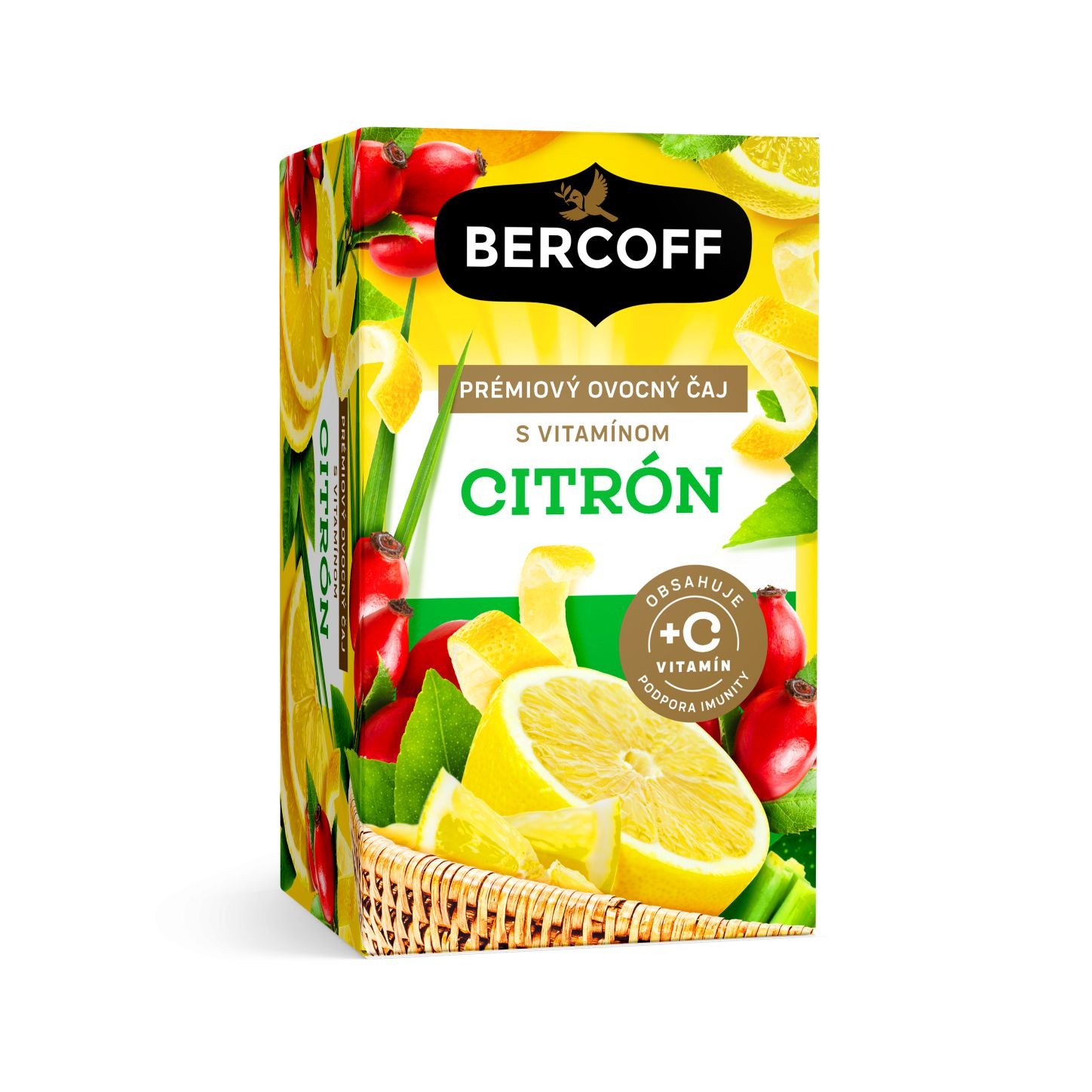 Nápoje - Bercoff Ovocný čaj Citrón s vitamínem C