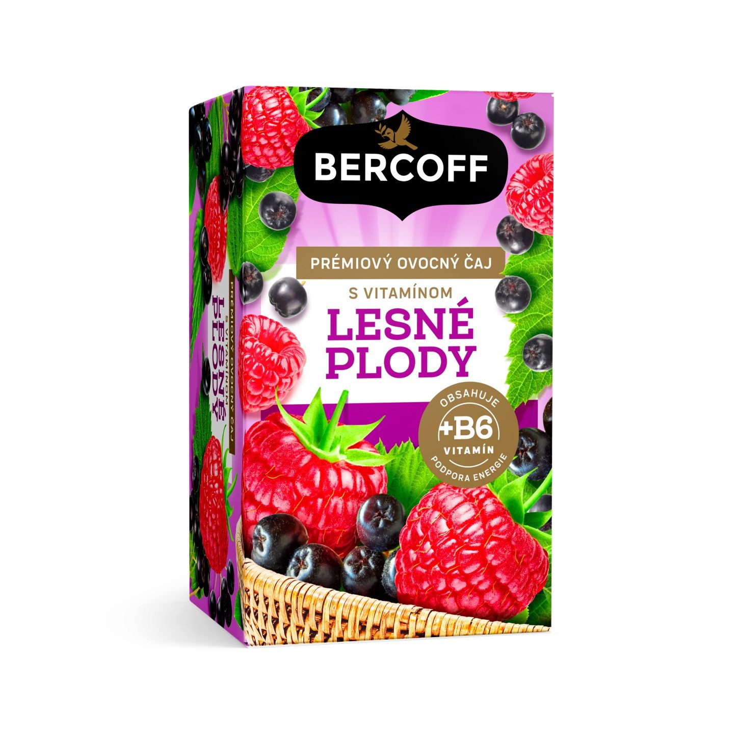 Nápoje - Bercoff Ovocný čaj Lesní plody s vitamínem B6 16x2g