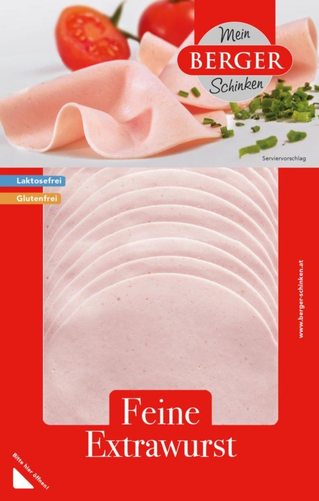 Uzeniny a lahůdky - Berger Extra jemný salám 150 g