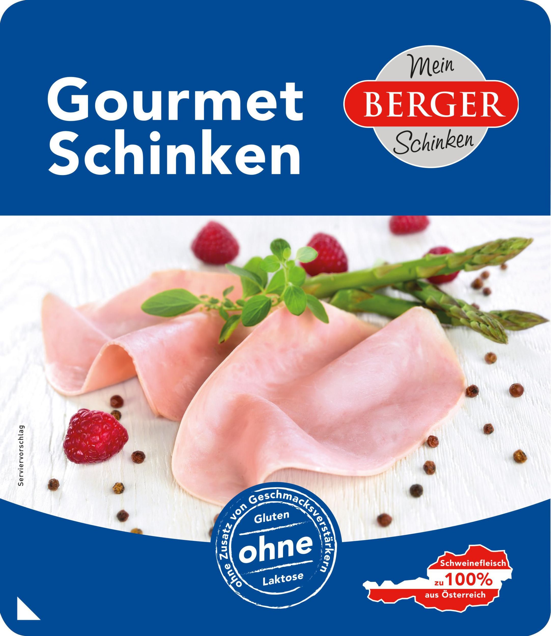 Uzeniny a lahůdky - Berger Gurmánská šunka 150g