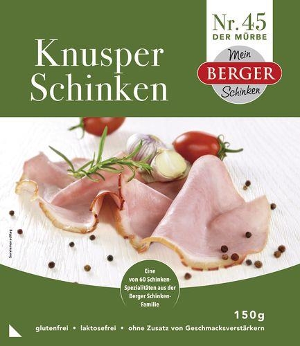 Uzeniny a lahůdky - Berger Křupavá šunka 150g