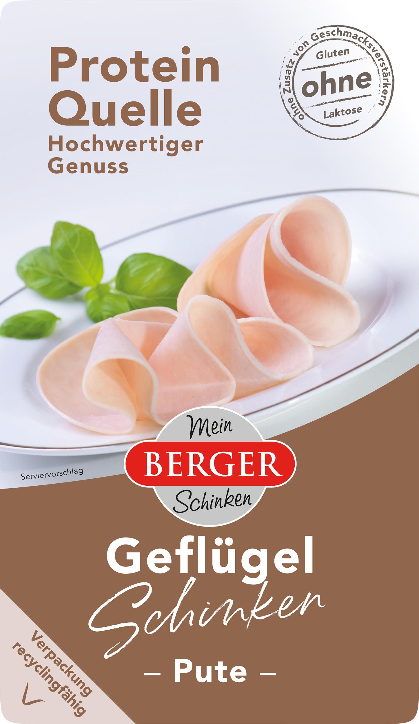 Uzeniny a lahůdky - Berger Krůtí šunka 100g