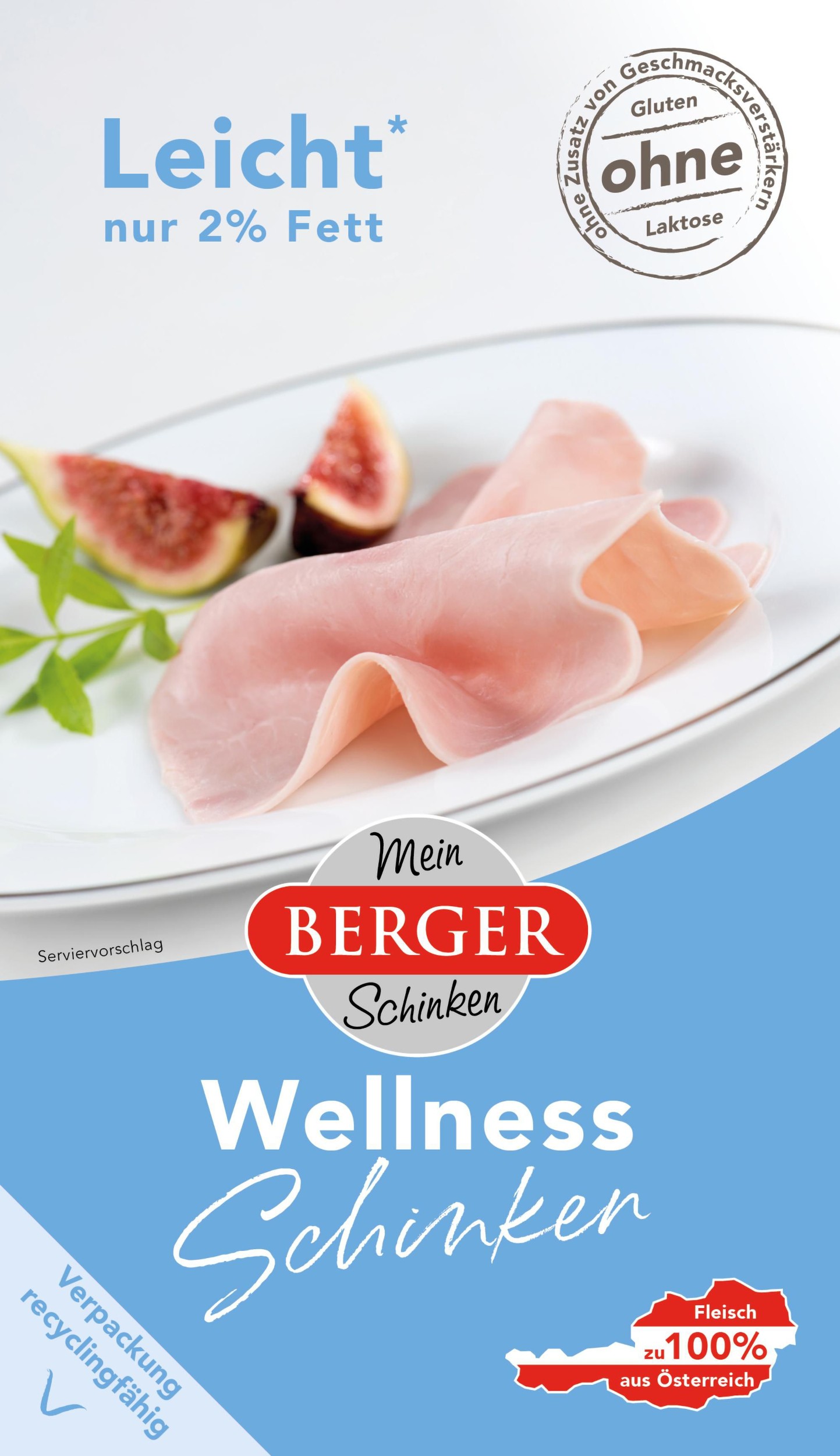 Uzeniny a lahůdky - Berger Wellness šunka 100g