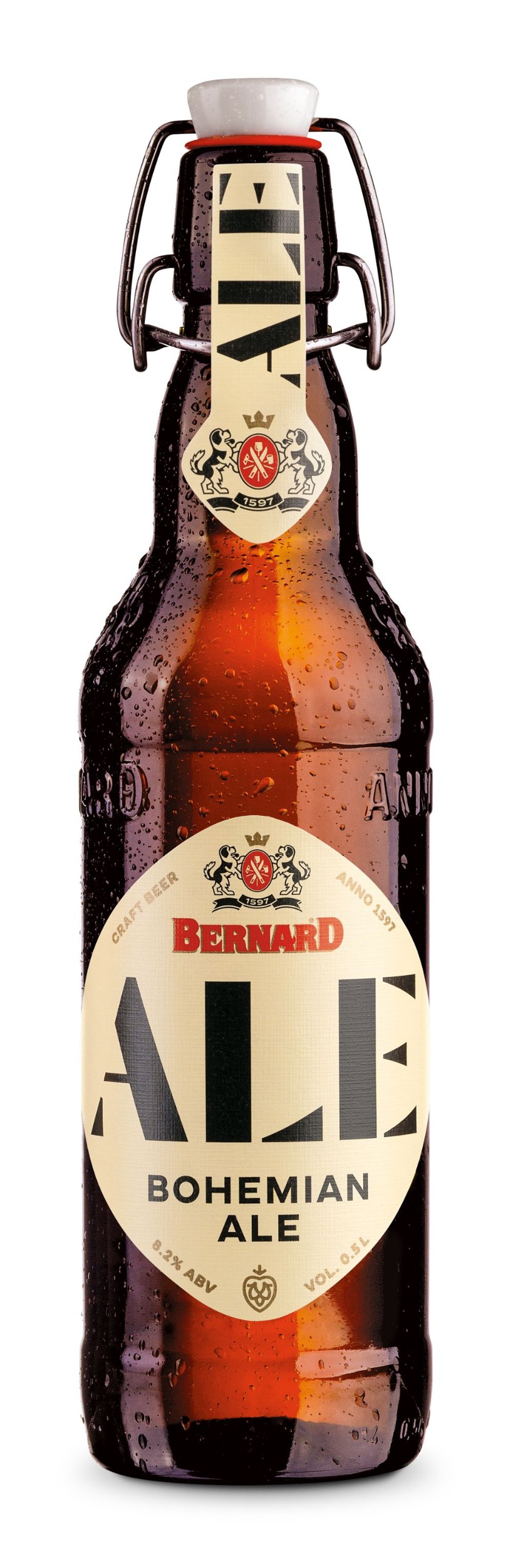 Nápoje - Bernard Ale svrchně kvašené speciální světlé pivo 0,5 l