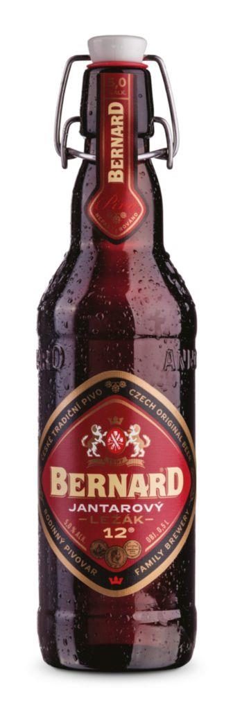 Zdravý svět - Bernard Jantarový ležák 12 řezaný 0,5l