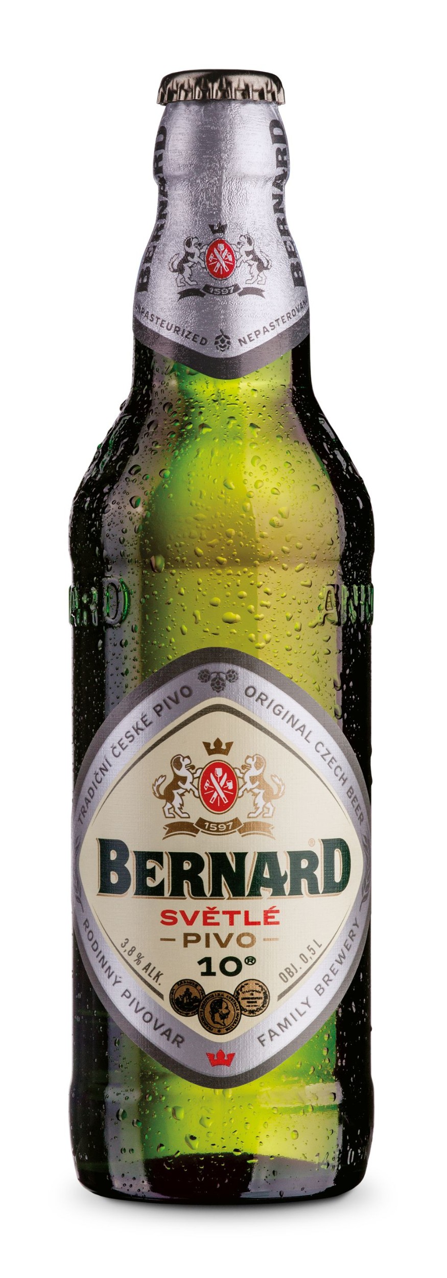 Nápoje - Bernard Světlé výčepní pivo 10° 0,5 l