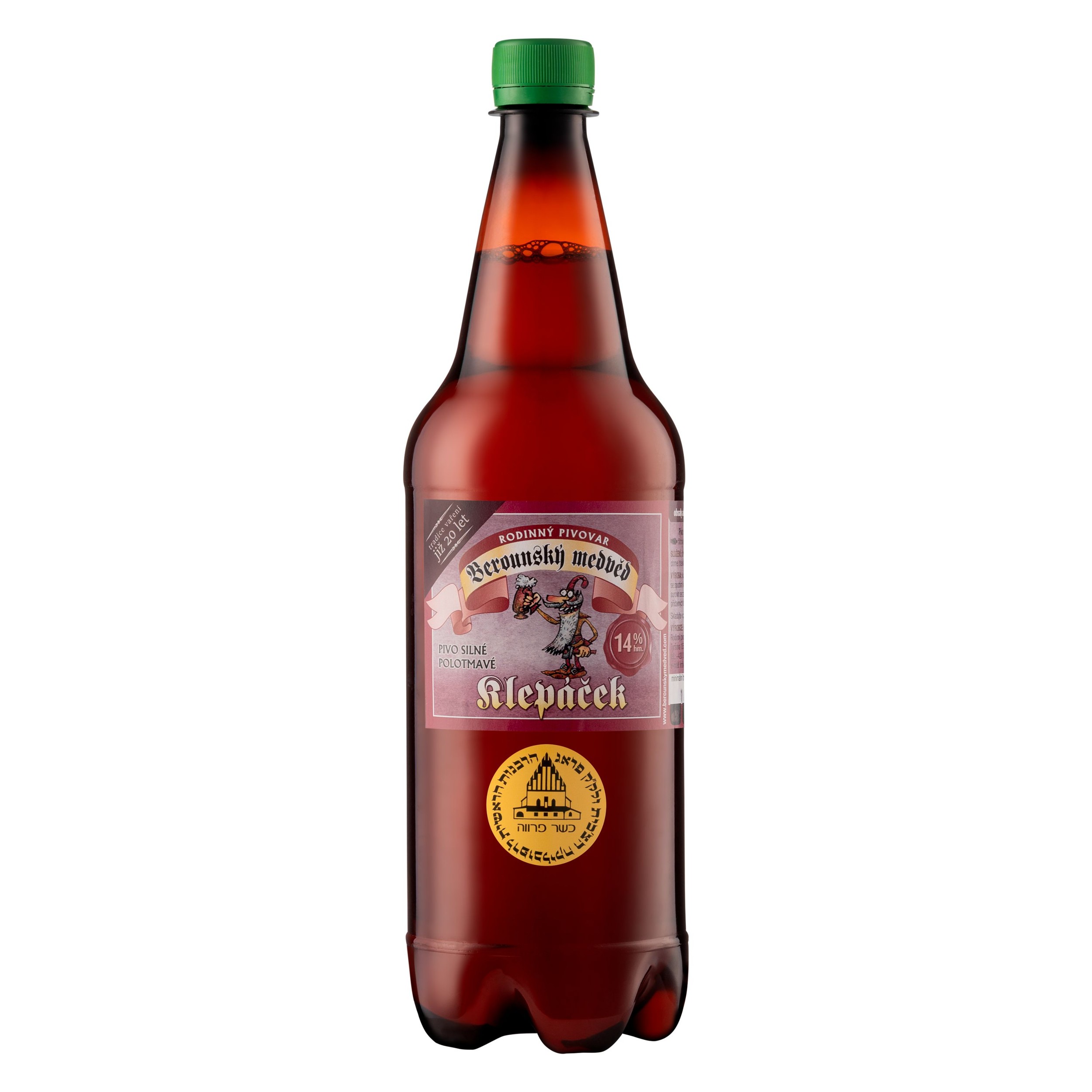 Nápoje - Berounský medvěd Klepáček 14° 1 l